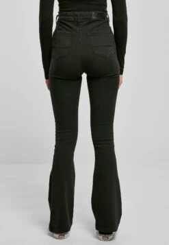 URBAN CLASSICS Super Stretch - Bootcut Jeans - Black Stone Washed -Urban Classics 79fcad6f61e542948584d906e04ce3f9