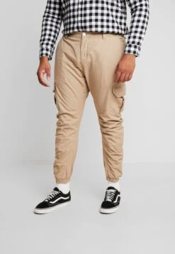 URBAN CLASSICS Ripstop Pants - Cargobroek - Beige