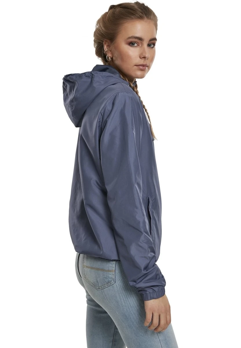 URBAN CLASSICS Basic- Windjack - Vintageblue 8 URBAN CLASSICS Basic- Windjack - Vintageblue - Afbeelding 6