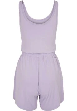 URBAN CLASSICS Ladies Short Sleeveless Modal Jumpsuit - Jumpsuit - Lilac -Urban Classics 7bf554756211410492e44f2ccbc4f3ec