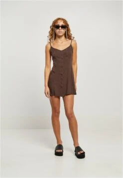 URBAN CLASSICS Jurk - Brown 10 URBAN CLASSICS Jurk - Brown -Urban Classics 7d6a142736f145c1bd5fb5e6eaebd160