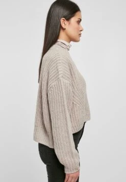 URBAN CLASSICS Wide - Trui - Warmgrey -Urban Classics 7d7a416f78df4429b03acbd3122dafc7