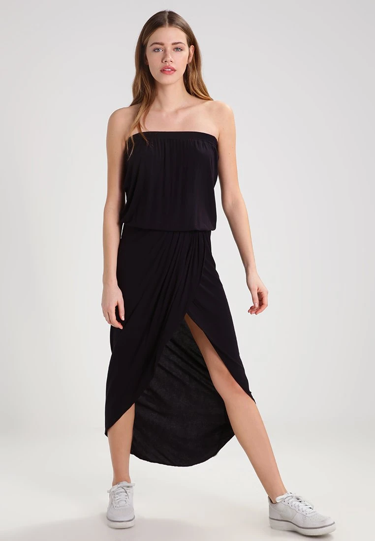 URBAN CLASSICS Bandeau- Maxi-Jurk - Black 3 URBAN CLASSICS Bandeau- Maxi-Jurk - Black