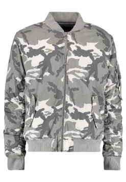 URBAN CLASSICS Vintage Camo- Bomberjacks - Snow -Urban Classics 7e40205c1fe6422493c858fe62b0eda5
