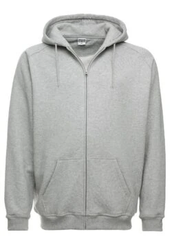URBAN CLASSICS Zip Hoody - Sweater Met Rits - Grey -Urban Classics 7e66a33af75f40f3bb83b0d86645ddef