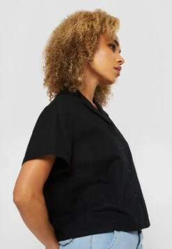 URBAN CLASSICS Resort - Overhemdblouse - Black -Urban Classics 7f64960c5b9d44fcb6683ddea7b24f6f