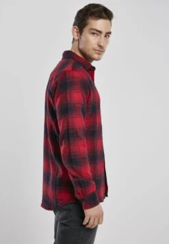 URBAN CLASSICS Overhemd - Black/Red 14 URBAN CLASSICS Overhemd - Black/Red -Urban Classics 810dedfe22d2400d92e0dcafdd3b3553