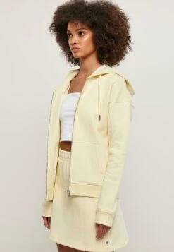 URBAN CLASSICS Sweater Met Rits - Softyellow -Urban Classics 81b8db492f6e406d8cc9349a77099d27