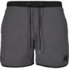 URBAN CLASSICS Retro - Zwemshorts - Black Darkshadow -Urban Classics 82c126f43fb54092ab7fd8ac88e99927