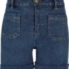 URBAN CLASSICS Jeansshort - Deepblue Washed -Urban Classics 82fbb1f6ec87415f8458b993b56878ba