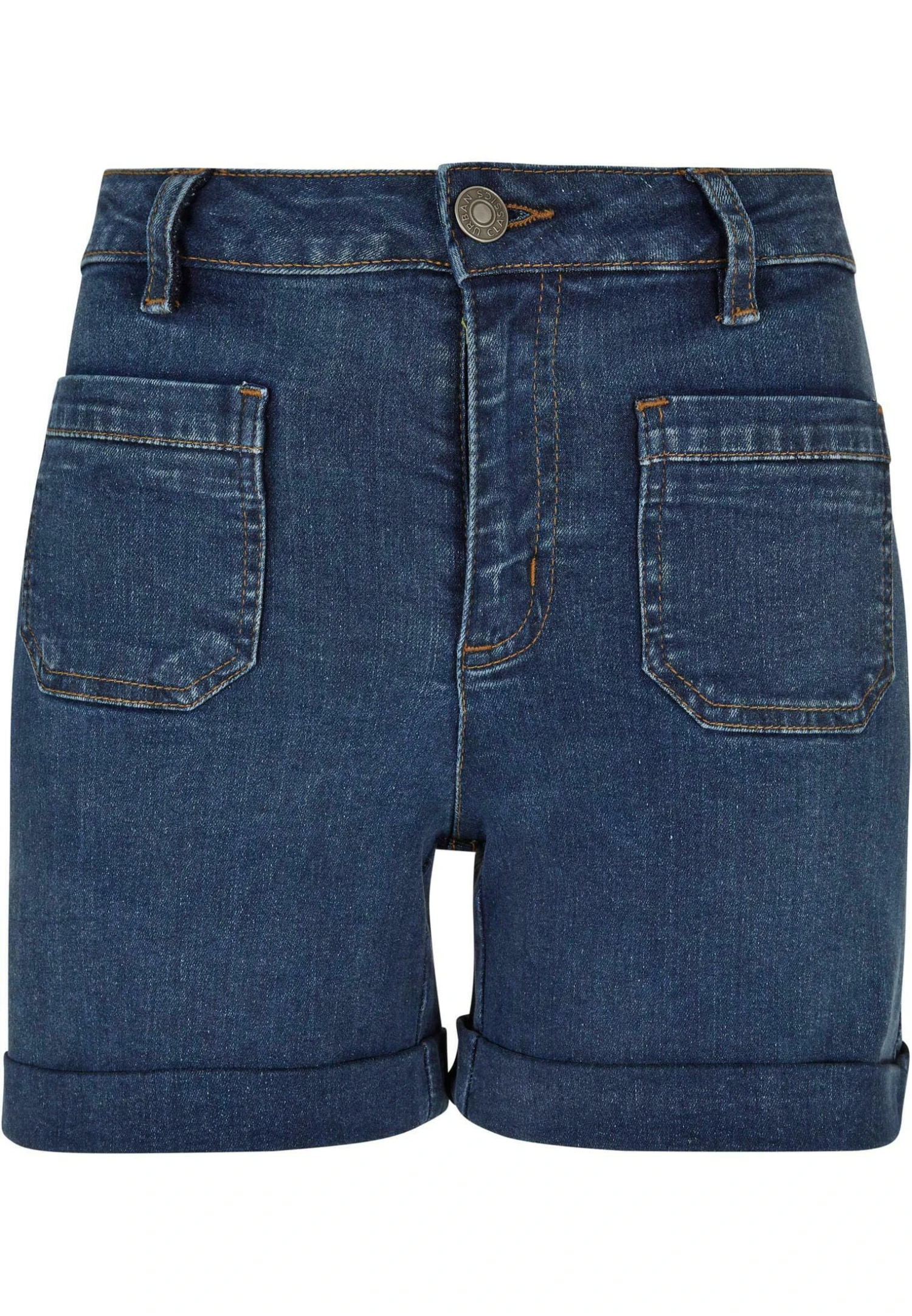 URBAN CLASSICS Jeansshort - Deepblue Washed 3 URBAN CLASSICS Jeansshort - Deepblue Washed