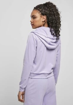 URBAN CLASSICS Damen - Sweater Met Rits - Lavender -Urban Classics 833dffff927a47c89bbe81db8618f033