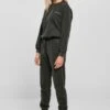 URBAN CLASSICS Long Sleeve Terry J - Jumpsuit - Black -Urban Classics 8473276b73804ccea5baef41c108754f