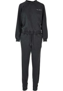 URBAN CLASSICS Long Sleeve Terry J - Jumpsuit - Black -Urban Classics 84c3a1b911f14b9581b7b95bfe9e93e7