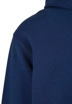 URBAN CLASSICS Oversized Waffle- Hoodie - Darkblue -Urban Classics 84dec226079d4cbb947300a3cbd052ac