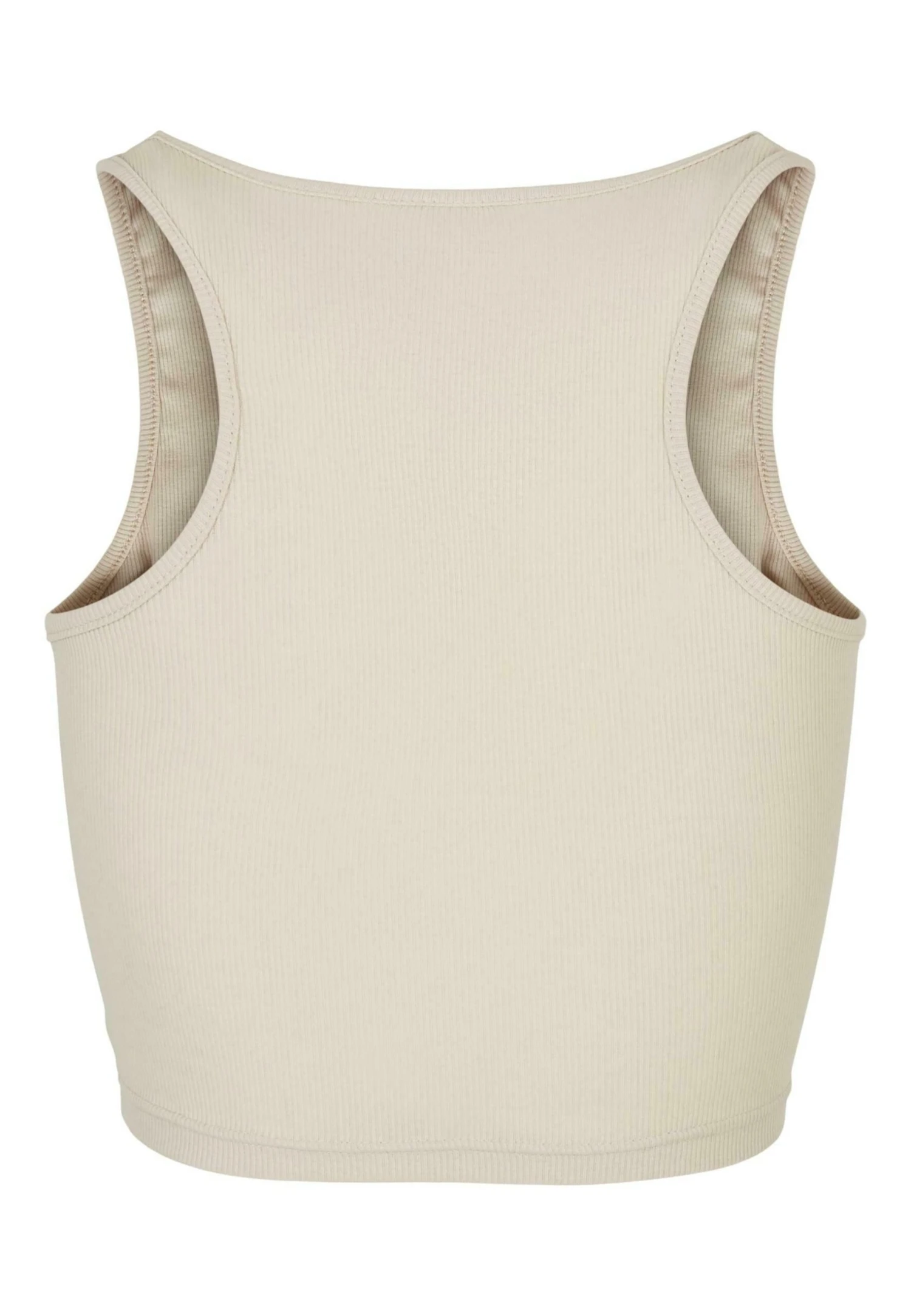 URBAN CLASSICS Ladies Cropped Rib Top - Top - Softseagrass 9 URBAN CLASSICS Ladies Cropped Rib Top - Top - Softseagrass - Afbeelding 7