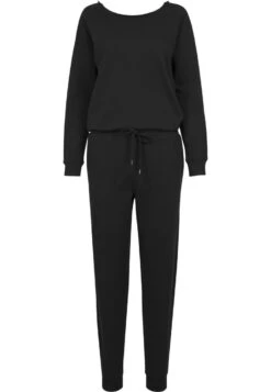 URBAN CLASSICS Long Sleeve - Jumpsuit - Black -Urban Classics 865820d470aa4df3a71bf5eb1e2d9ed1