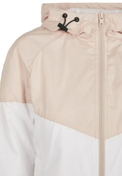 URBAN CLASSICS Arrow- Windjack - Lightpink/White -Urban Classics 86c0f91a8055473d9b739a4ae00163cf