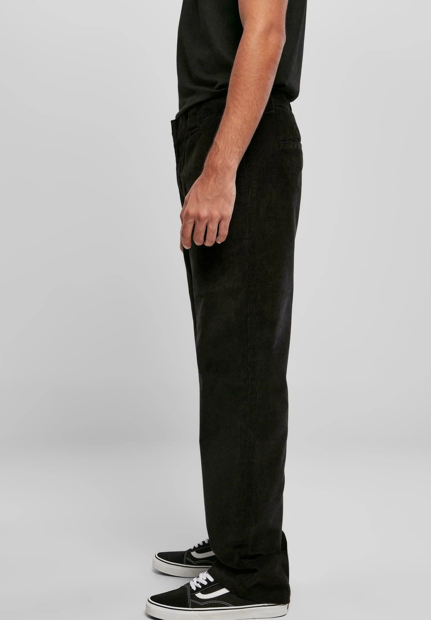URBAN CLASSICS Corduroy Workwear Pants - Chino - Black 6 URBAN CLASSICS Corduroy Workwear Pants - Chino - Black - Afbeelding 4