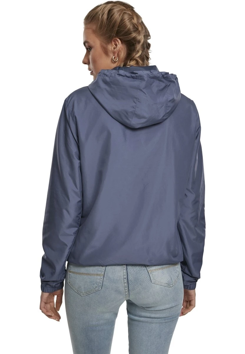 URBAN CLASSICS Basic- Windjack - Vintageblue 5 URBAN CLASSICS Basic- Windjack - Vintageblue - Afbeelding 3