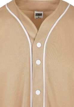 URBAN CLASSICS Baseball- Overhemd - Unionbeige White 16 URBAN CLASSICS Baseball- Overhemd - Unionbeige White -Urban Classics 88f2a6b94a854dcfa2cd1f18f64ceebb