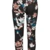 URBAN CLASSICS Soft Aop - Legging - Blacksoftflower -Urban Classics 8990c267e27d4d339cc855b49a157538