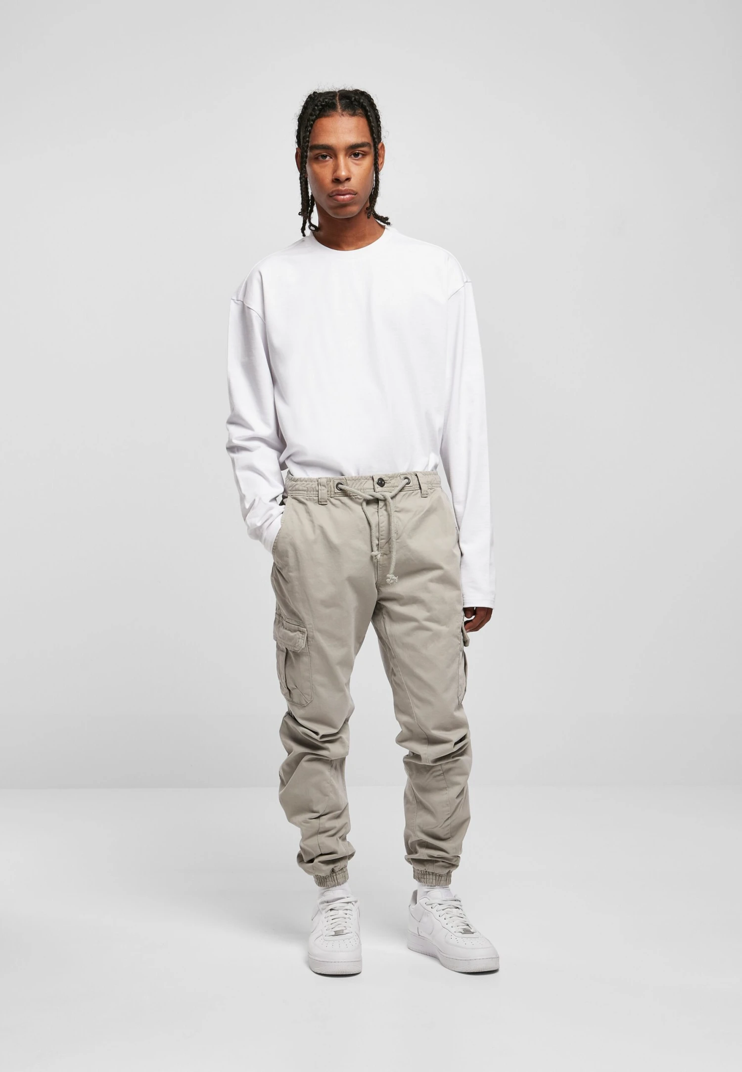 URBAN CLASSICS Jogging- Cargobroek - Wolfgrey 4 URBAN CLASSICS Jogging- Cargobroek - Wolfgrey - Afbeelding 2