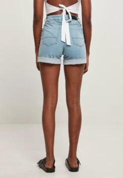 URBAN CLASSICS Jeansshort - Clearblue Bleached -Urban Classics 8a88674032b34e64ba5978e87d7938fa