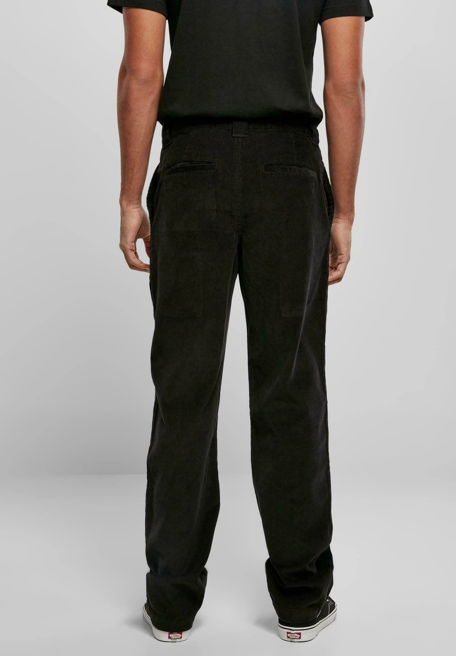 URBAN CLASSICS Corduroy Workwear Pants - Chino - Black 5 URBAN CLASSICS Corduroy Workwear Pants - Chino - Black - Afbeelding 3