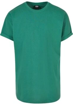 URBAN CLASSICS Long Shaped Turnup- T-Shirt Basic - Leaf -Urban Classics 8ad063ba0b594c3d96faab56caf346d2