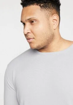 URBAN CLASSICS Longsleeve - Trui - Heather Grey -Urban Classics 8b51642dca4641bebfff5948a1eea059