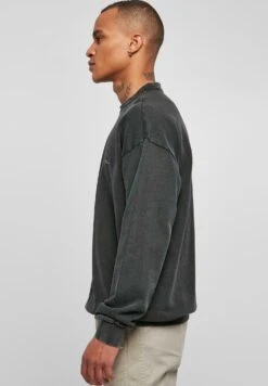 URBAN CLASSICS Small Embroidery Crew - Sweater - Black -Urban Classics 8b6147c448d144c38ed65a55b740c99a