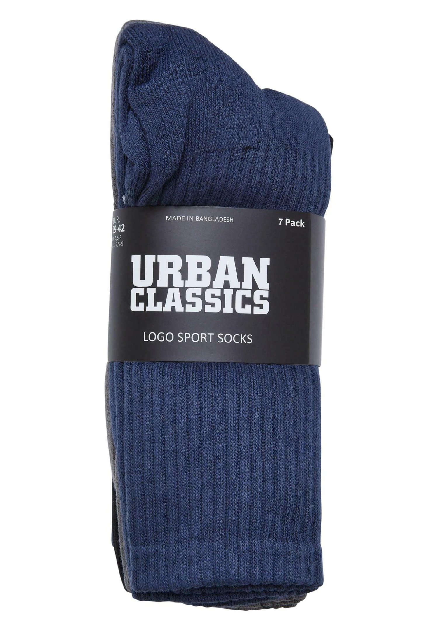 URBAN CLASSICS 7 Pack - Sokken - Black/Charcoal/Cherry/Darkblue 8 URBAN CLASSICS 7 Pack - Sokken - Black/Charcoal/Cherry/Darkblue - Afbeelding 6