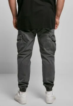 URBAN CLASSICS Washed Jogging - Cargobroek - Darkshadow -Urban Classics 8d83392a6a68428fbf6f1d7a2c4da951