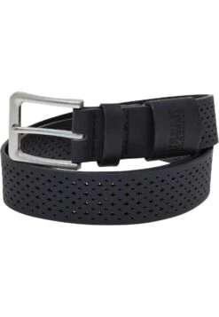 URBAN CLASSICS Perforated Bl - Riem - Black