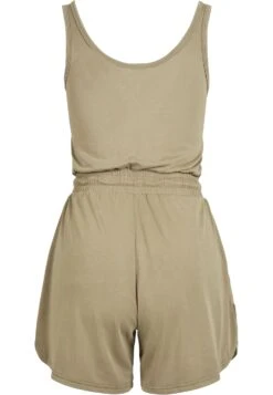 URBAN CLASSICS Ladies Short Sleeveless Modal Jumpsuit - Jumpsuit - Khaki -Urban Classics 8e8461e3e06f4807807a99d33dd0fb07