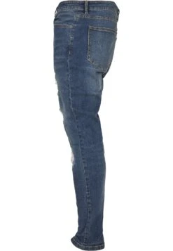 URBAN CLASSICS Heavy Destroyed Slim Fit Jeans - Slim Fit Jeans - Blue Heavy Destroyed Washed 17 URBAN CLASSICS Heavy Destroyed Slim Fit Jeans - Slim Fit Jeans - Blue Heavy Destroyed Washed -Urban Classics 8fc2549d02ea4b3690ded903c45d134b