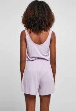 URBAN CLASSICS Ladies Short Sleeveless Modal Jumpsuit - Jumpsuit - Lilac -Urban Classics 9135458fd1664d748d01866305d294a4