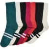 URBAN CLASSICS Double Stripes7-Pack - Sokken - Wintercolor -Urban Classics 91d60008a34a4b1593eac35d06fa56c1