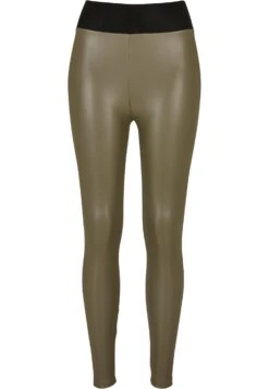 URBAN CLASSICS Legging - Olive -Urban Classics 92bab490218e46cfaafa2088029460df