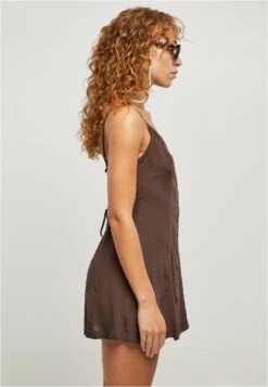 URBAN CLASSICS Jurk - Brown 12 URBAN CLASSICS Jurk - Brown -Urban Classics 95a283c058da4ad99430922c9d9a30b0