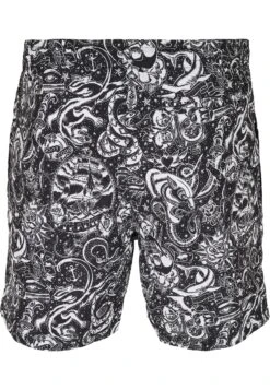 URBAN CLASSICS Pattern - Zwemshorts - Tattoo Aop -Urban Classics 96fe98d7f3f54c5fbbbfe09022b164fb