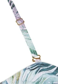 URBAN CLASSICS Set - Bikini - Leaf White -Urban Classics 977b060ad52b45d28b9d4bd868c40bb9