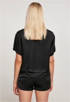 URBAN CLASSICS Overhemdblouse - Black -Urban Classics 9a451bb65017496f81e2723a5b3ad1cb