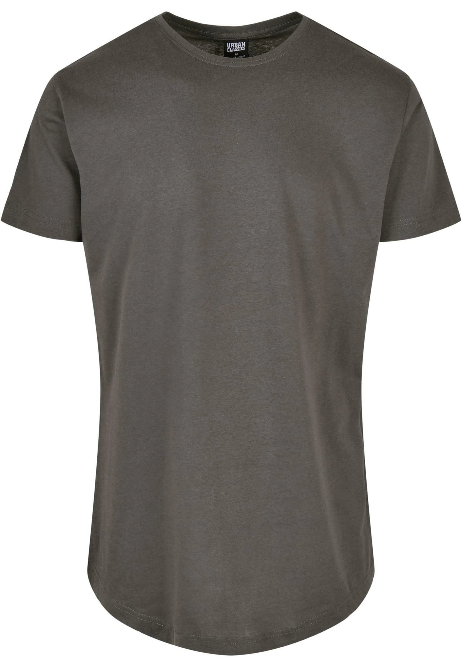 URBAN CLASSICS Shaped Long - T-Shirt Basic - Darkshadow 8 URBAN CLASSICS Shaped Long - T-Shirt Basic - Darkshadow - Afbeelding 6