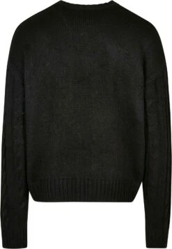 URBAN CLASSICS Herren Boxy - Trui - Black -Urban Classics 9b1b9c5ae90040ac869e15ec4b600ab5