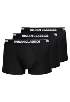 URBAN CLASSICS Men Boxer 3 Pack - Onderbroeken - Black -Urban Classics 9b81fa5ef7054fc9b00629515e8d712f