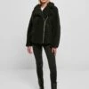 URBAN CLASSICS Damen - Winterjas - Black