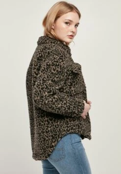 URBAN CLASSICS Aop - Fleecejas - Darktaupeleo -Urban Classics 9d0dea505aa0494a8f9b308d4f97246d