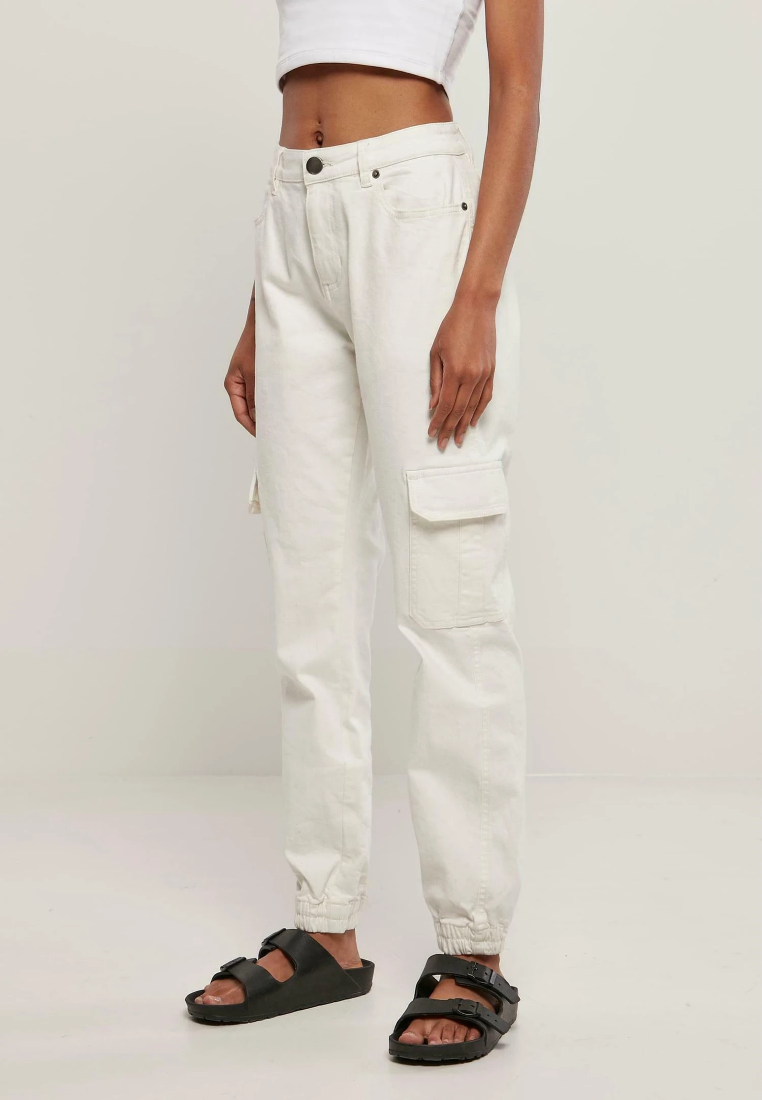URBAN CLASSICS Relaxed Fit Jeans - Offwhite Raw 6 URBAN CLASSICS Relaxed Fit Jeans - Offwhite Raw - Afbeelding 4